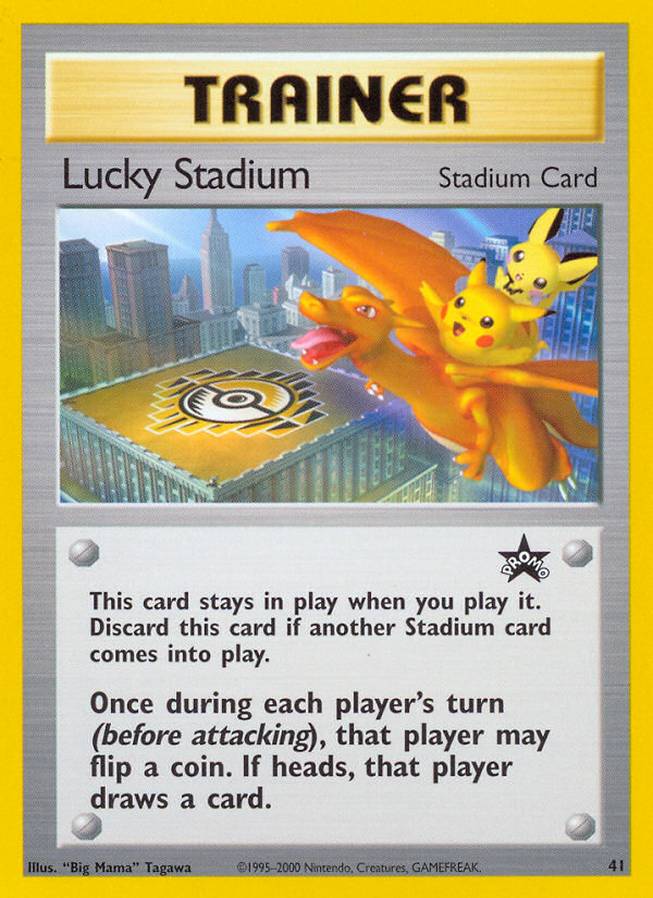 Lucky Stadium (41) [Wizards of the Coast: Black Star Promos] | Event Horizon Hobbies CA