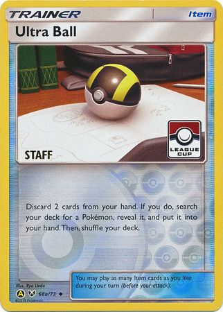 Ultra Ball (68a/73) (League Promo Staff) [Sun & Moon: Shining Legends] | Event Horizon Hobbies CA