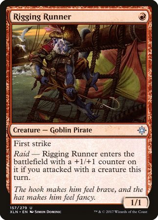 Rigging Runner [Ixalan] | Event Horizon Hobbies CA