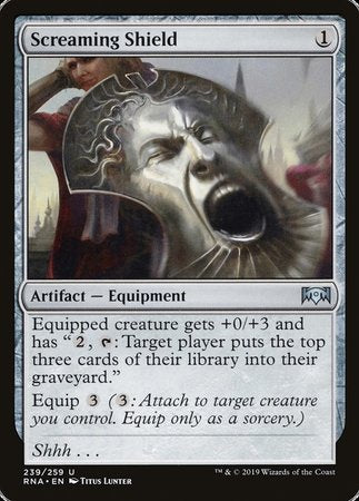 Screaming Shield [Ravnica Allegiance] | Event Horizon Hobbies CA