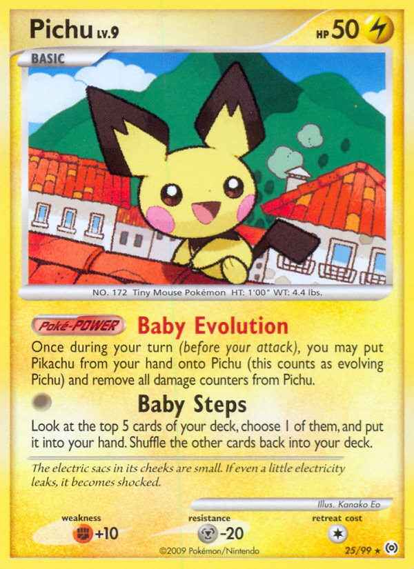 Pichu (25/99) [Platinum: Arceus] | Event Horizon Hobbies CA