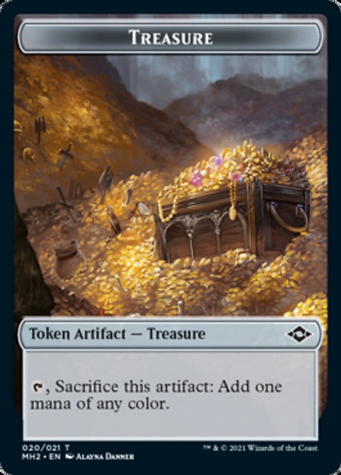 Treasure Token (#20) [Modern Horizons 2 Tokens] | Event Horizon Hobbies CA