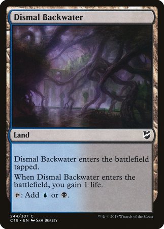 Dismal Backwater [Commander 2018] | Event Horizon Hobbies CA