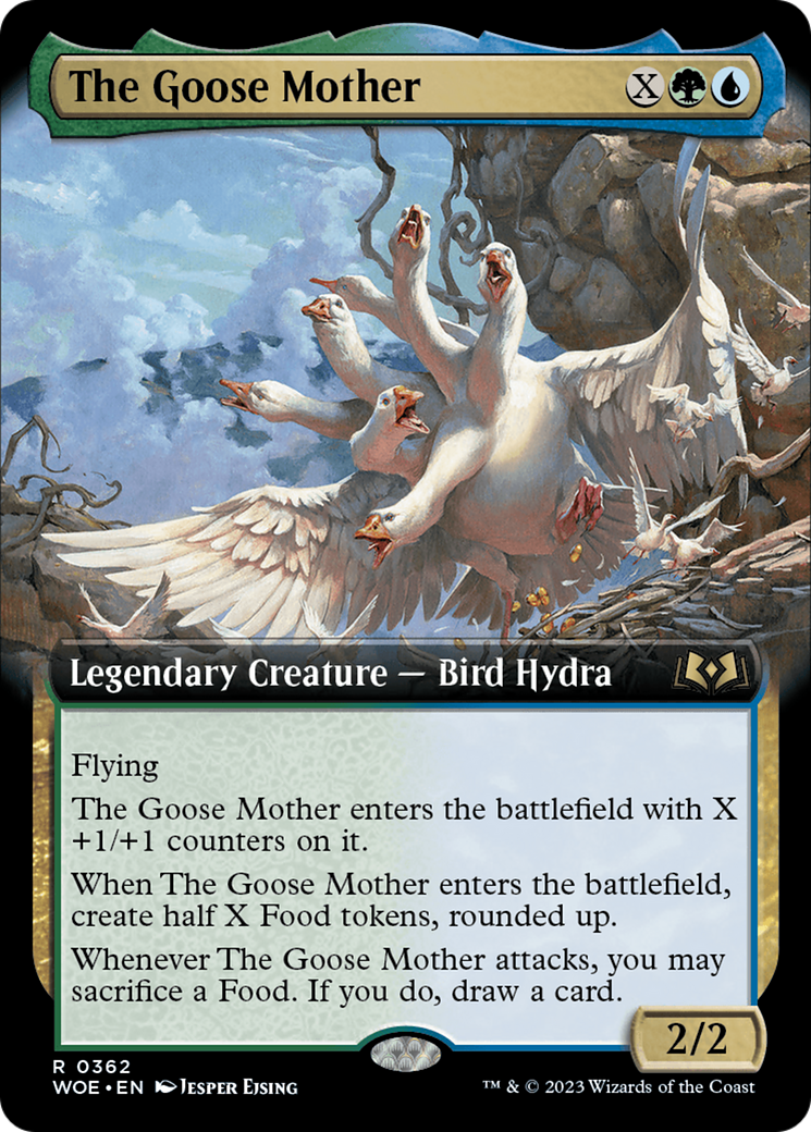 The Goose Mother (Extended Art) [Wilds of Eldraine] | Event Horizon Hobbies CA