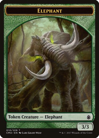 Elephant Token (010) [Commander Anthology Tokens] | Event Horizon Hobbies CA