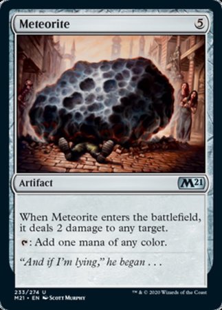 Meteorite [Core Set 2021] | Event Horizon Hobbies CA