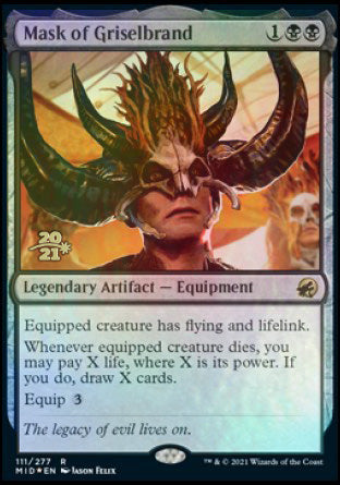 Mask of Griselbrand [Innistrad: Midnight Hunt Prerelease Promos] | Event Horizon Hobbies CA