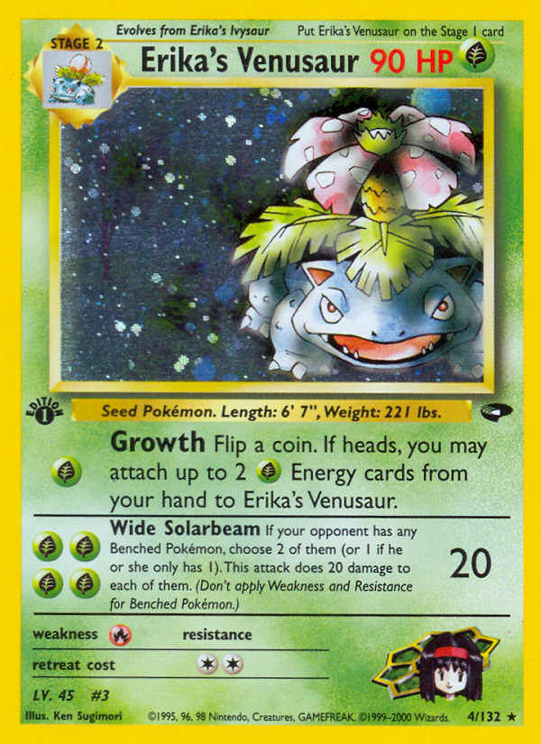 Erika's Venusaur (4/132) [Gym Challenge 1st Edition] | Event Horizon Hobbies CA