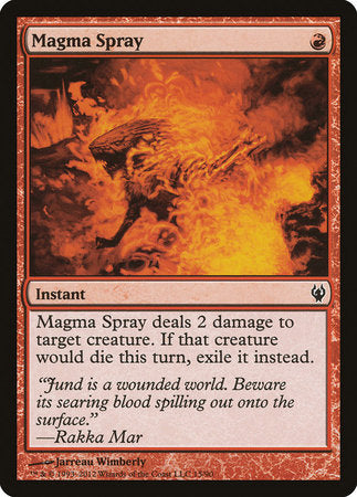 Magma Spray [Duel Decks: Izzet vs. Golgari] | Event Horizon Hobbies CA