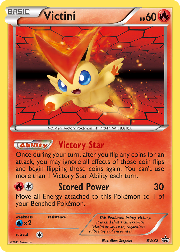 Victini (BW32) [Black & White: Black Star Promos] | Event Horizon Hobbies CA