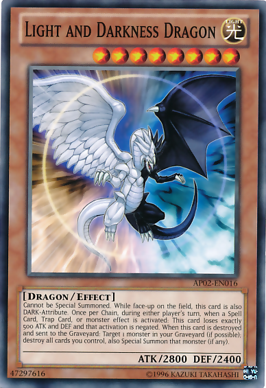 Light and Darkness Dragon [AP02-EN016] Common | Event Horizon Hobbies CA