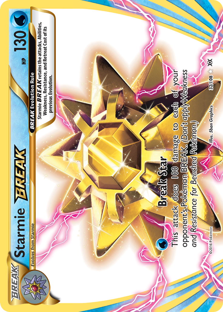 Starmie BREAK (32/108) [XY: Evolutions] | Event Horizon Hobbies CA