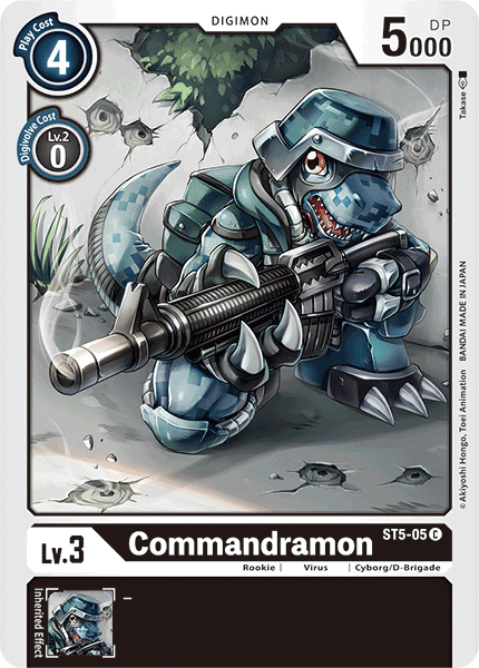 Commandramon [ST5-05] [Starter Deck: Machine Black] | Event Horizon Hobbies CA