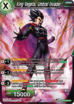 King Vegeta, Umbral Invader (Uncommon) (BT13-064) [Supreme Rivalry] | Event Horizon Hobbies CA