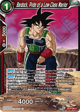 Bardock, Pride of a Low-Class Warrior (Rare) (BT13-005) [Supreme Rivalry] | Event Horizon Hobbies CA