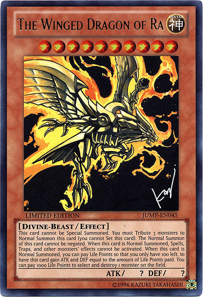 The Winged Dragon of Ra [JUMP-EN045] Ultra Rare | Event Horizon Hobbies CA