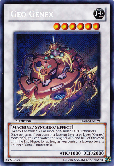 Geo Genex [HA02-EN029] Secret Rare | Event Horizon Hobbies CA