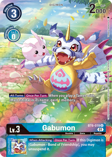 Gabumon [BT6-019] (Alternate Art) [Double Diamond] | Event Horizon Hobbies CA