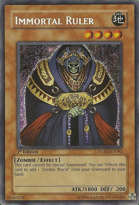 Immortal Ruler [RGBT-EN082] Secret Rare | Event Horizon Hobbies CA