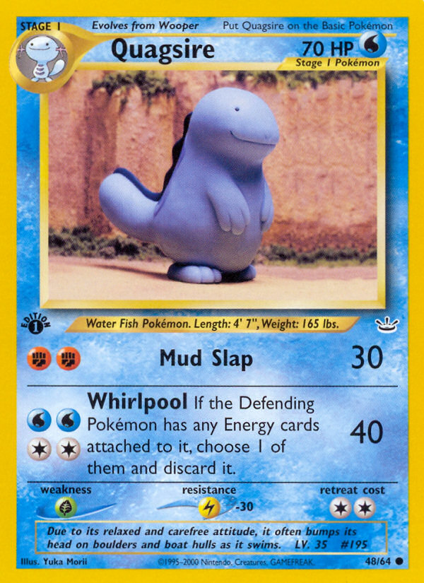 Quagsire (48/64) [Neo Revelation 1st Edition] | Event Horizon Hobbies CA