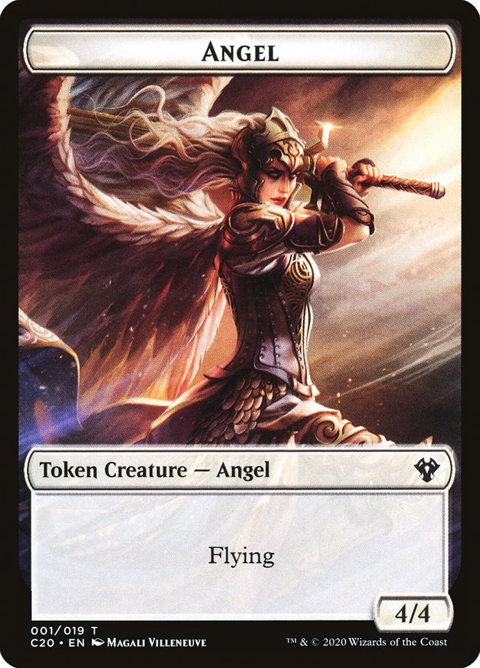 Angel Token [Commander 2020] | Event Horizon Hobbies CA