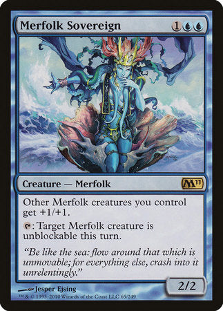 Merfolk Sovereign [Magic 2011] | Event Horizon Hobbies CA