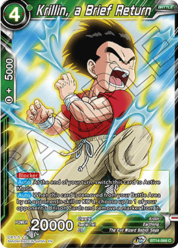 Krillin, a Brief Return (BT14-066) [Cross Spirits] | Event Horizon Hobbies CA