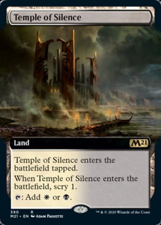 Temple of Silence (Extended Art) [Core Set 2021] | Event Horizon Hobbies CA