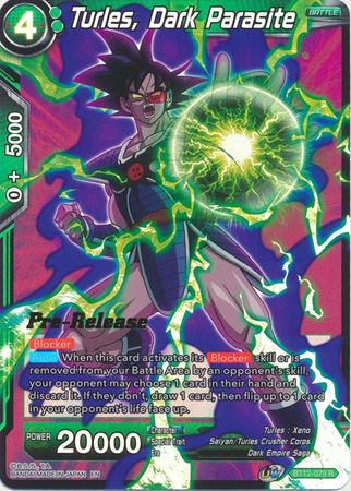 Turles, Dark Parasite (BT12-079) [Vicious Rejuvenation Prerelease Promos] | Event Horizon Hobbies CA