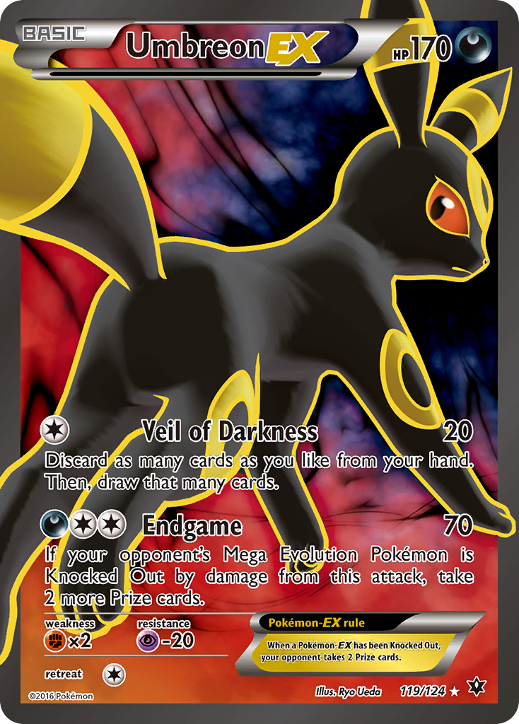 Umbreon EX (119/124) [XY: Fates Collide] | Event Horizon Hobbies CA