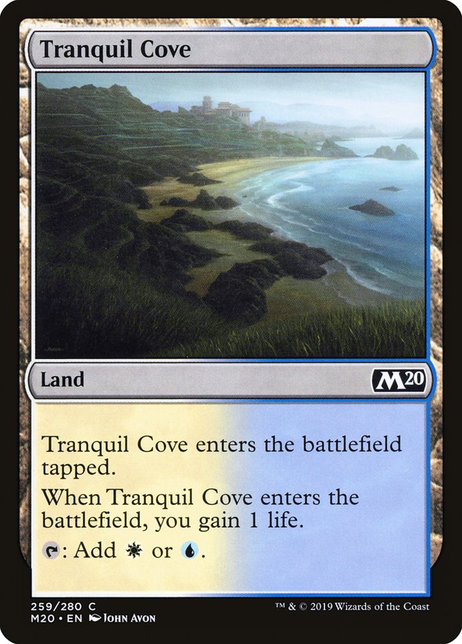 Tranquil Cove [Core Set 2020] | Event Horizon Hobbies CA