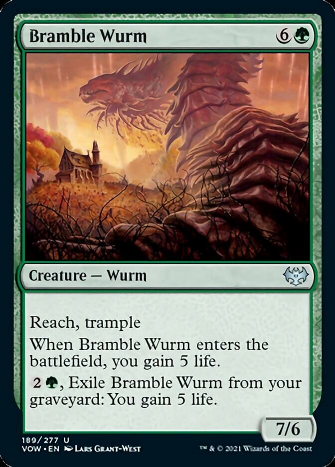 Bramble Wurm [Innistrad: Crimson Vow] | Event Horizon Hobbies CA