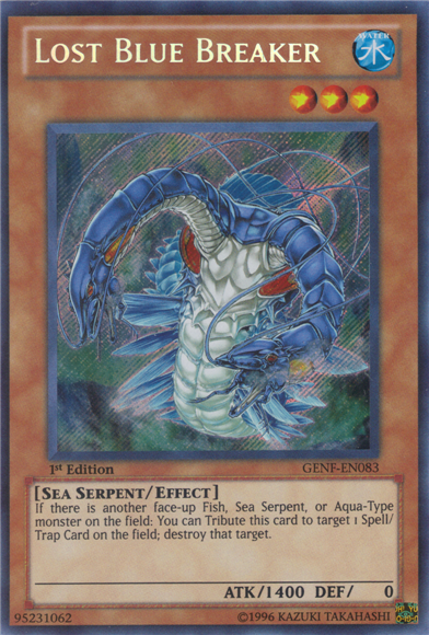 Lost Blue Breaker [GENF-EN083] Secret Rare | Event Horizon Hobbies CA