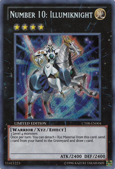 Number 10: Illumiknight [CT08-EN004] Secret Rare | Event Horizon Hobbies CA