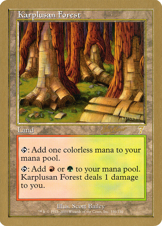 Karplusan Forest (Sim Han How) [World Championship Decks 2002] | Event Horizon Hobbies CA