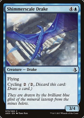 Shimmerscale Drake [Amonkhet] | Event Horizon Hobbies CA