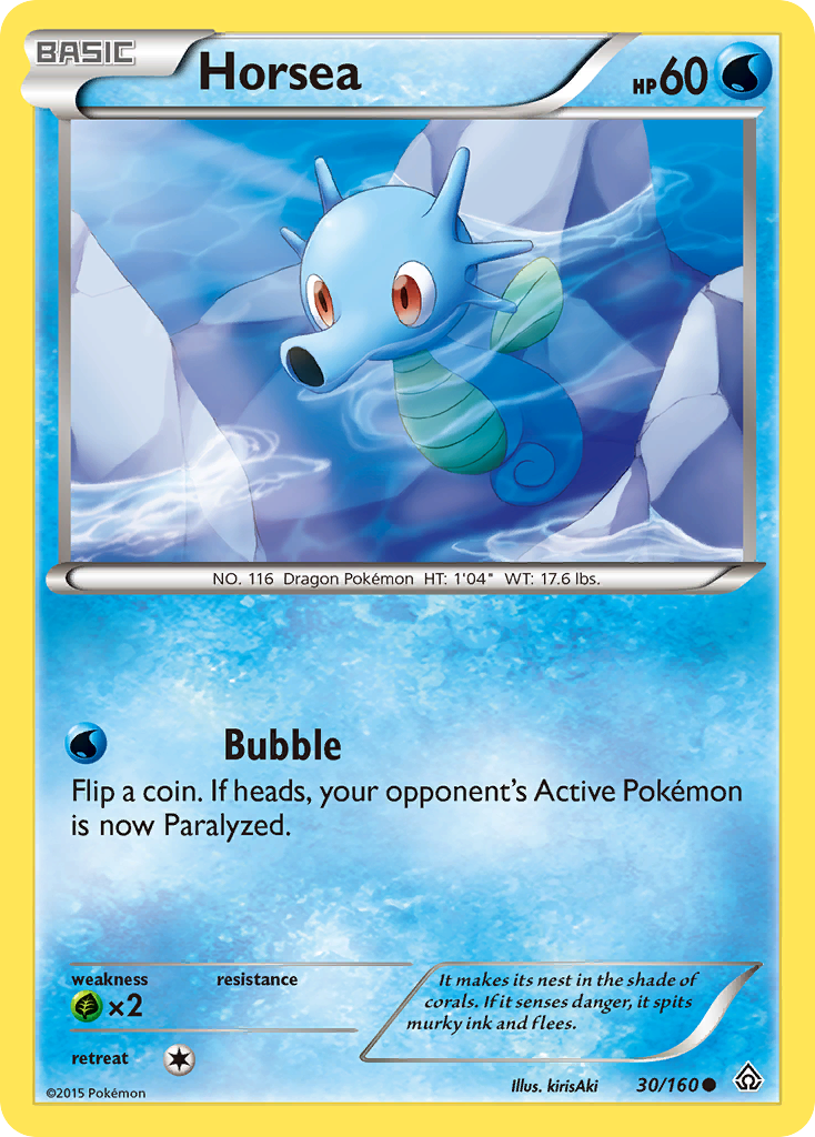 Horsea (30/160) [XY: Primal Clash] | Event Horizon Hobbies CA