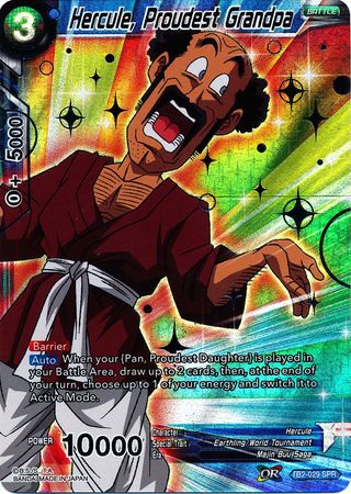 Hercule, Proudest Grandpa (SPR) (TB2-029) [World Martial Arts Tournament] | Event Horizon Hobbies CA