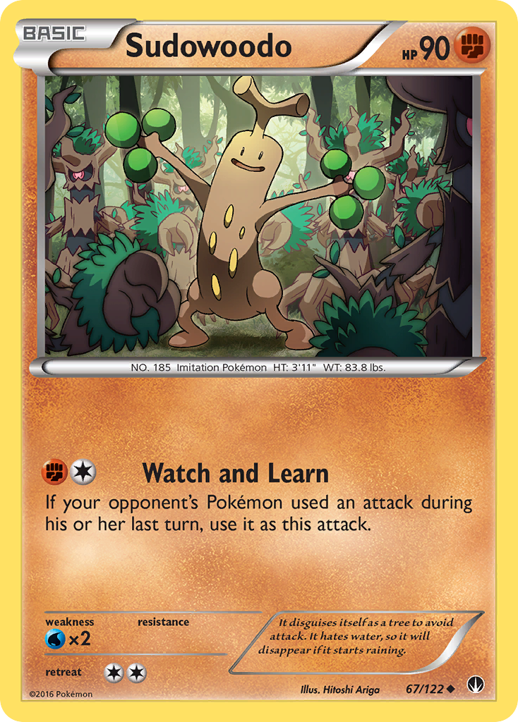 Sudowoodo (67/122) [XY: BREAKpoint] | Event Horizon Hobbies CA