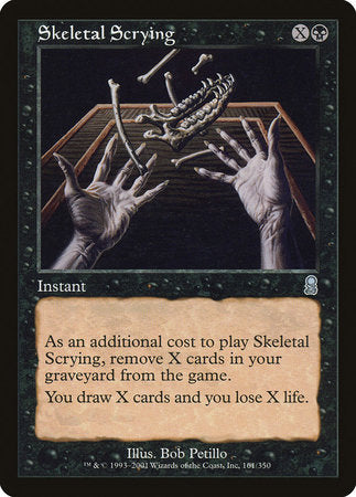 Skeletal Scrying [Odyssey] | Event Horizon Hobbies CA