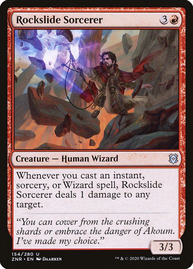 Rockslide Sorcerer [Zendikar Rising] | Event Horizon Hobbies CA