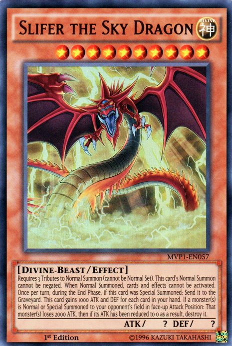 Slifer the Sky Dragon [MVP1-EN057] Ultra Rare | Event Horizon Hobbies CA