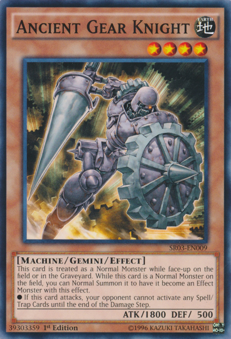 Ancient Gear Knight [SR03-EN009] Common | Event Horizon Hobbies CA