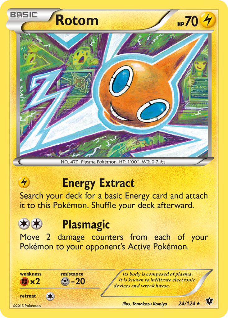 Rotom (24/124) [XY: Fates Collide] | Event Horizon Hobbies CA