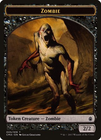 Zombie Token (005) [Commander Anthology Tokens] | Event Horizon Hobbies CA