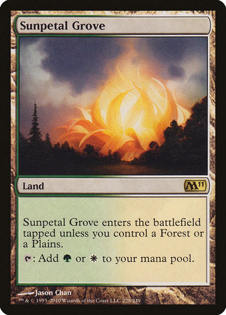 Sunpetal Grove [Magic 2011] | Event Horizon Hobbies CA