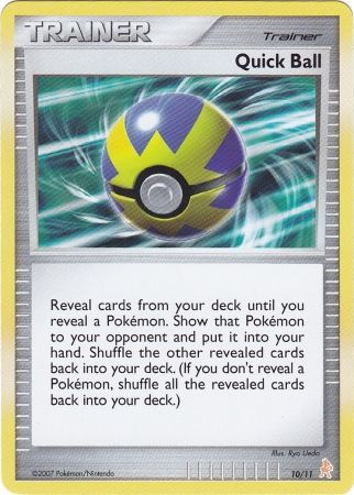 Quick Ball (10/11) [Diamond & Pearl: Trainer Kit - Lucario] | Event Horizon Hobbies CA