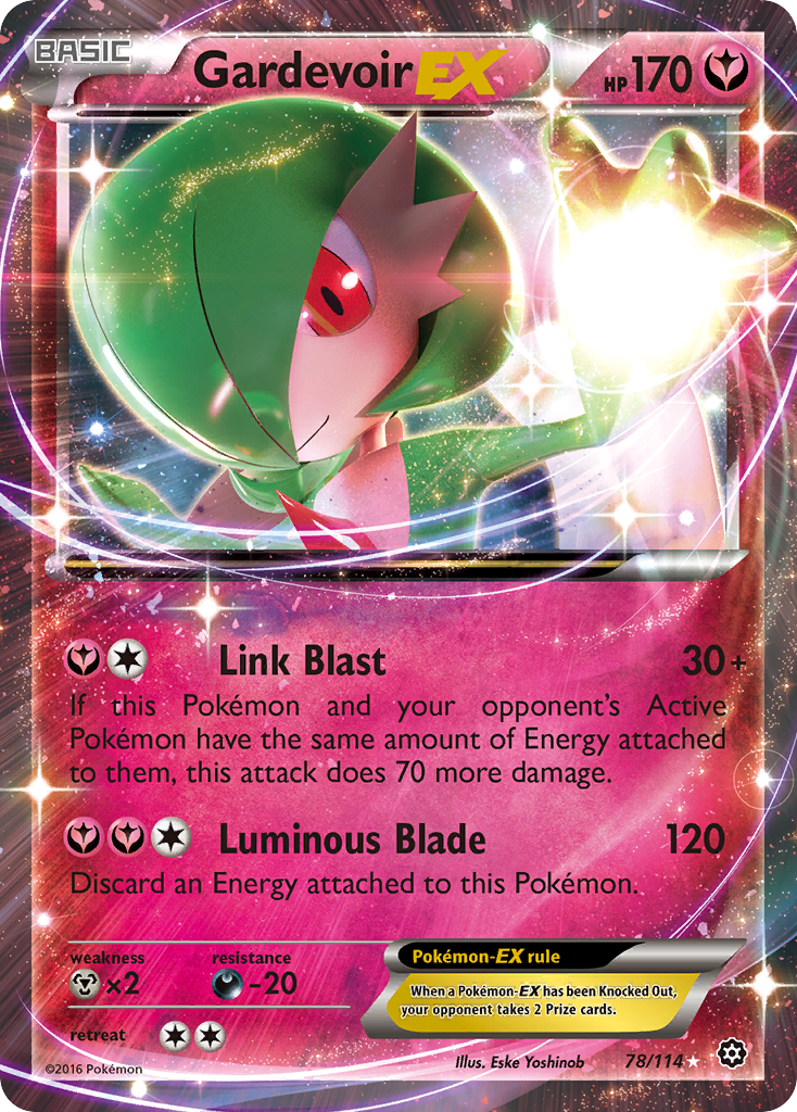 Gardevoir EX (78/114) [XY: Steam Siege] | Event Horizon Hobbies CA