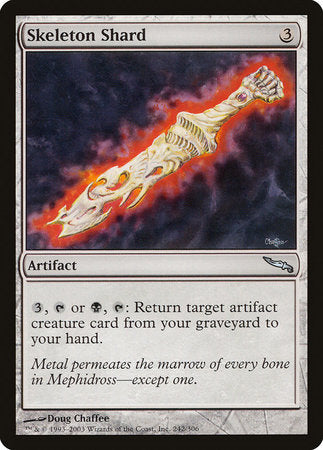 Skeleton Shard [Mirrodin] | Event Horizon Hobbies CA