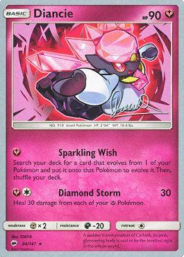 Diancie (94/147) (Infinite Force - Diego Cassiraga) [World Championships 2017] | Event Horizon Hobbies CA